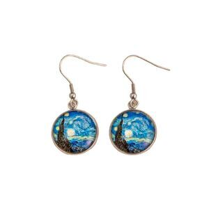 Van Gogh Starry Night Earrings